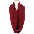 Womens Unisex Neck Warmer Fancy Knitting Thick Winter Loop Snood Scarf (SK156)